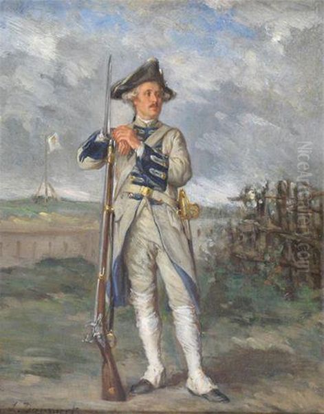 Study Of A Soldier - view 1