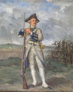 Study Of A Soldier Study Of A Soldier