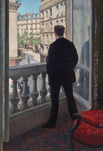 A Young Man At His Window