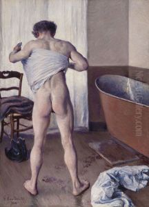 Man At His Bath by Gustave Caillebotte