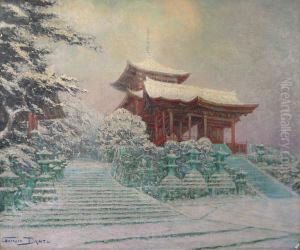 Un Templea Kyoto, Neige