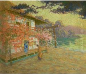 Japanische Szene by Georges Dantu