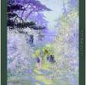 Promenade Sous Les Cerisiers, Japon