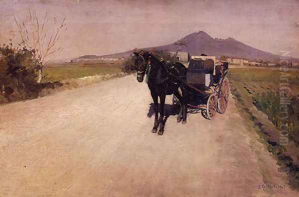 A Road Near Naples - view 1