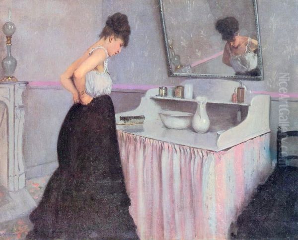 Woman At A Dressing Table - view 1
