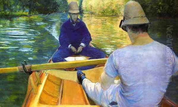 Boaters On The Yerres - view 1