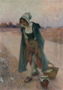 La Cueillette by Henri-Gaston Darien