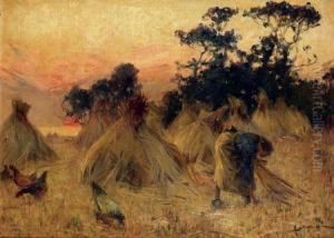 La Glaneuse by Henri-Gaston Darien