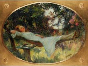 A Lazy Afternoon by Henri-Gaston Darien
