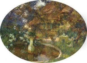 Un Jardin En Ete by Henri-Gaston Darien