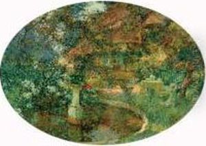Le Jardin Fleuri by Henri-Gaston Darien