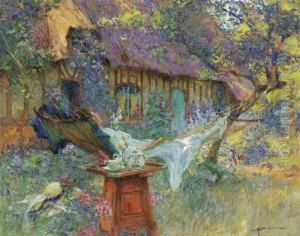 A Lazy Afternoon by Henri-Gaston Darien