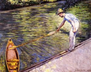 Boater Pulling On His Perissoire