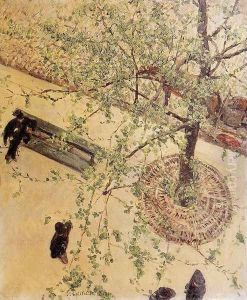 Boulevard Seen From Above by Gustave Caillebotte