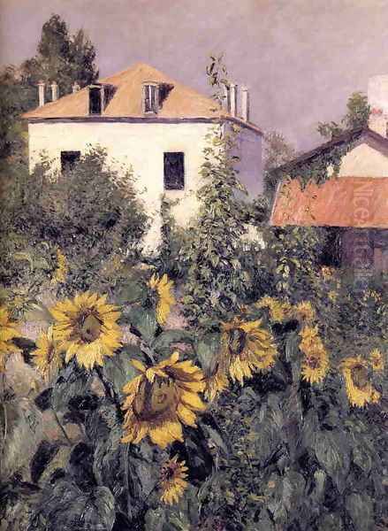 Sunflowers Garden At Petit Gennevilliers - view 1