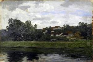 Paysage Avec Riviere