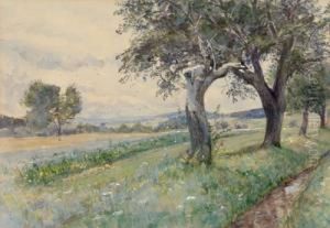 Fruhlingslandschaft by Hugo Darnaut