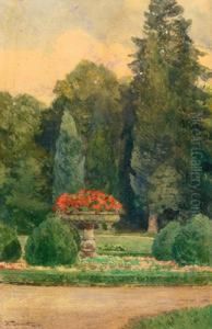 Coppa Da Fiori Nel Parco