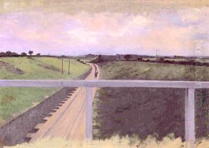 Landscape With Railway Tracks