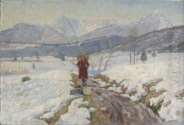 Ritorno Nel Paesaggio Innevato - view 1