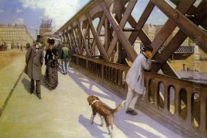 The Pont Du Europe by Gustave Caillebotte