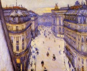 Rue Halevy Seen From The Sixth Floor