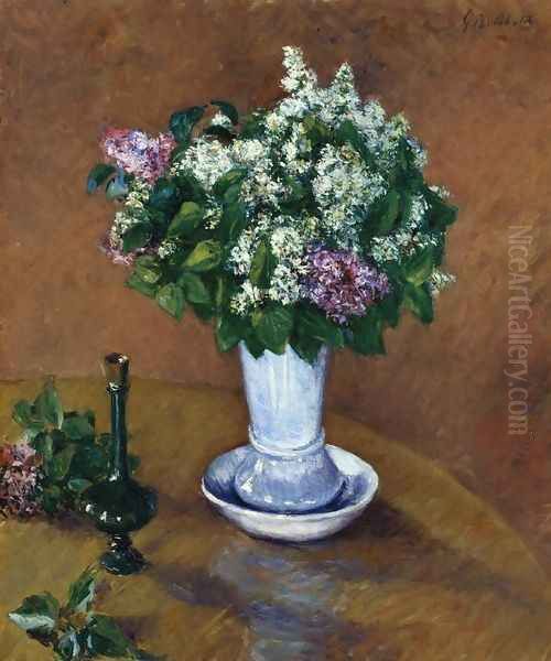 Still LIfe With A Vase Of Lilacs - view 1