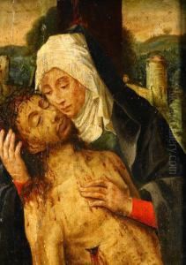 Maria Och Jesus by Gerard David
