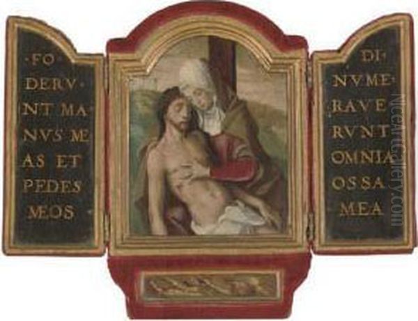 A Triptych: The Pieta - view 1