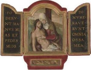 A Triptych: The Pieta by Gerard David