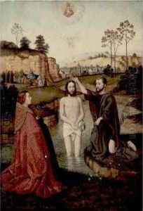 Baptism Of Christ by Gerard David