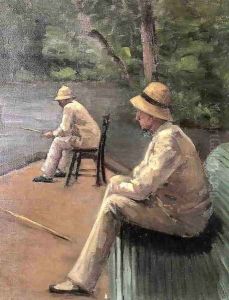 Fishermen On The Banks Of The Yerres
