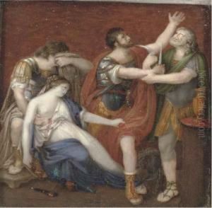 The Rape Of Lucretia by Jacques Louis David