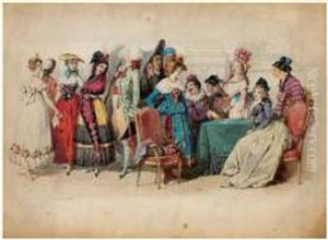 Le Bal Costume by Jules David