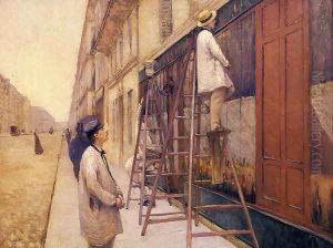 The House Painters by Gustave Caillebotte
