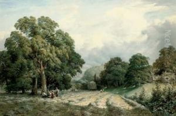 Haymaking In Lewes, Sussex - view 1