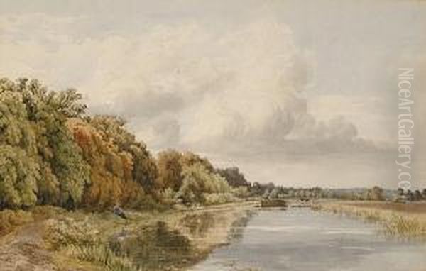 Fishing On The River - view 1