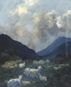 Moonlight In Connemara by Lilian Lucy Davidson