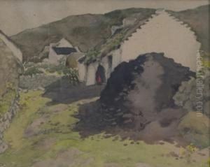 The Turf Stack Dugort by Lilian Lucy Davidson