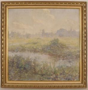 Connecticut Landscape by Charles Harold Davis