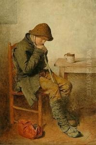 A Weary Wanderer by Edward Thompson Davis