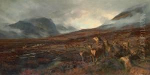 The Approach Of Bealloch-na-ba, Applecross by Henry William Banks Davis, R.A.