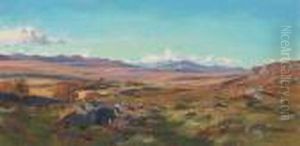 Snowdon From Trawsfynydd, Wales; And Loch Maree, Scotland