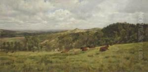 Les Dunes De Coudette, Pas De Calais by Henry William Banks Davis, R.A.