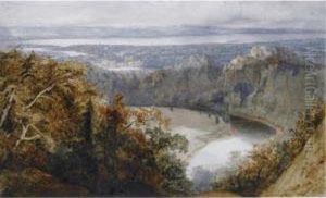 View Of Chepstow; Portrait Of A Gentleman