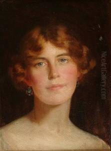 Portrait Of A Lady by Noel Denholm Davis