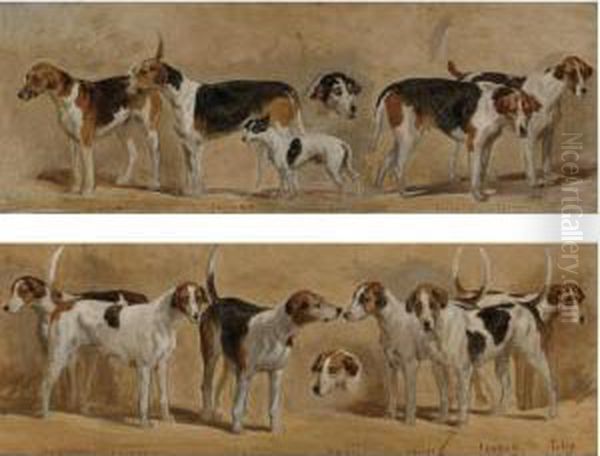 Favorite Foxhounds: A Pair - view 1