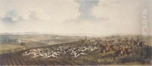 Going Out; Hunting In Cover; The Chase; And The Death, By T.sutherland by Richard Barrett Davis