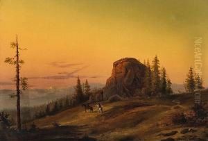 Sunset Over Indian Territory