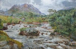 A Rocky River Landscape A Rocky River Landscape